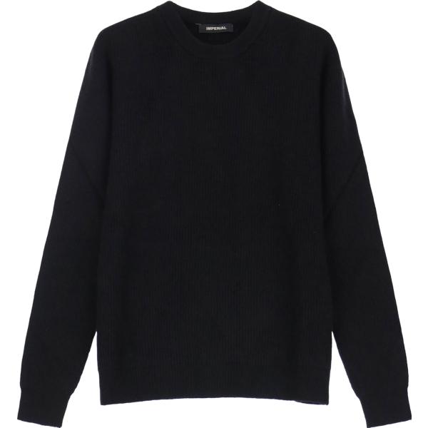pullovers Imperial nero tinta unita