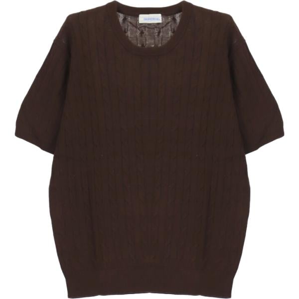 t-shirt Imperial marrone
