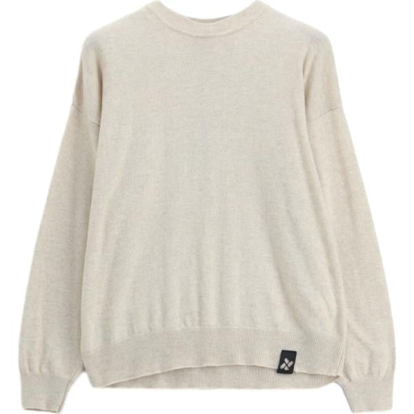 Maglione da uomo in bianco avorio girocollo Imperial