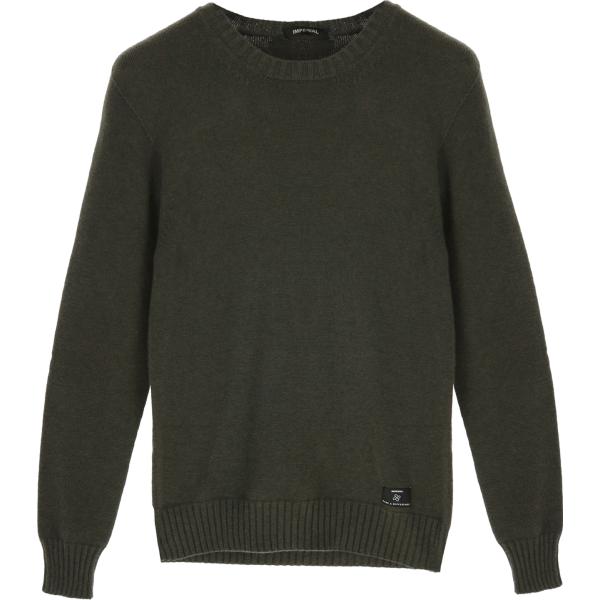 pullovers Imperial verde tinta unita