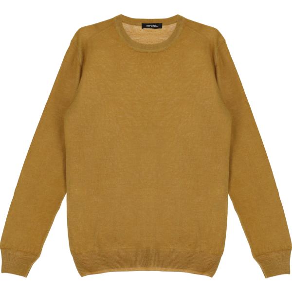 pullovers Imperial marrone tinta unita