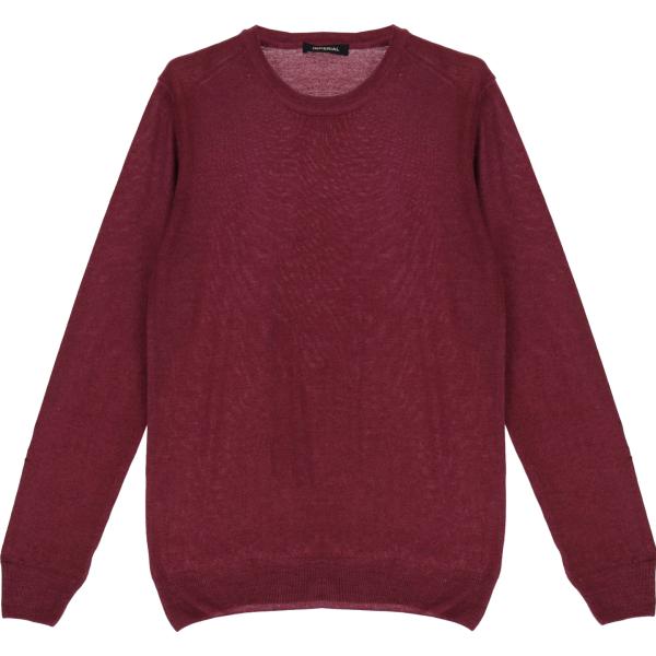 pullovers Imperial rosso tinta unita