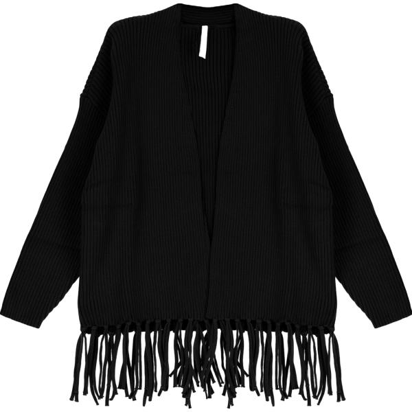 cardigans Imperial nero tinta unita