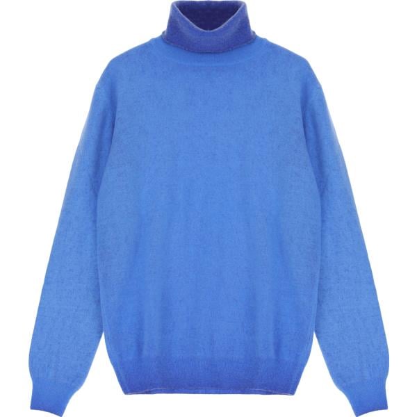 maglieria Imperial blu tinta unita