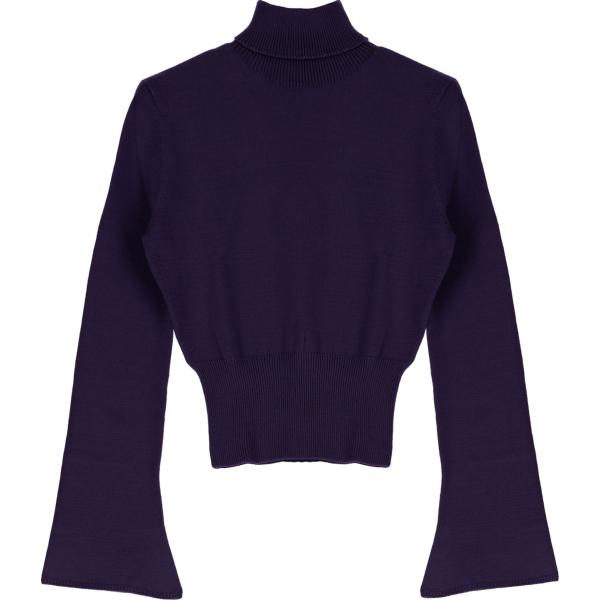 maglieria Imperial viola tinta unita