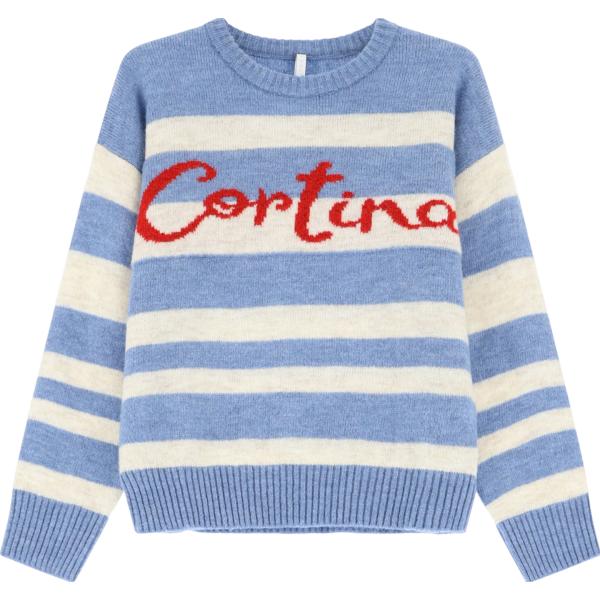 maglieria Imperial blu a righe