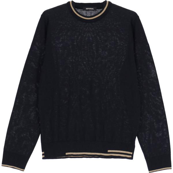 pullovers Imperial blu tinta unita