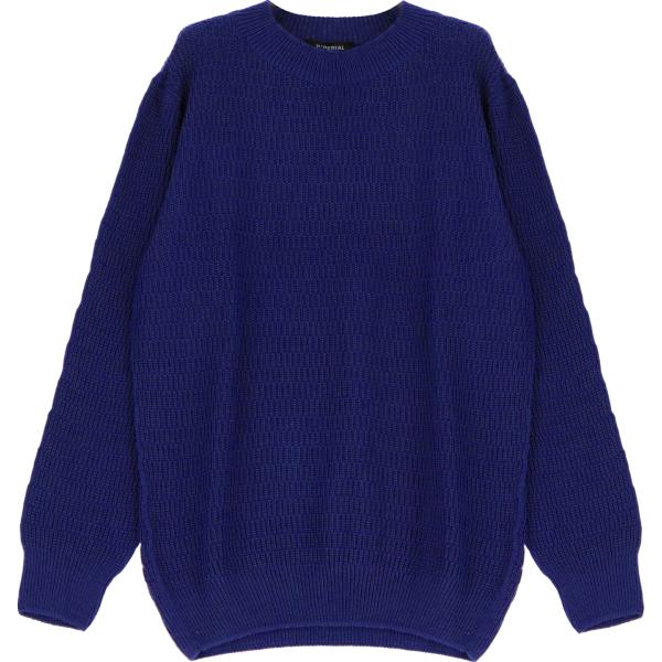 pullovers Imperial blu tinta unita