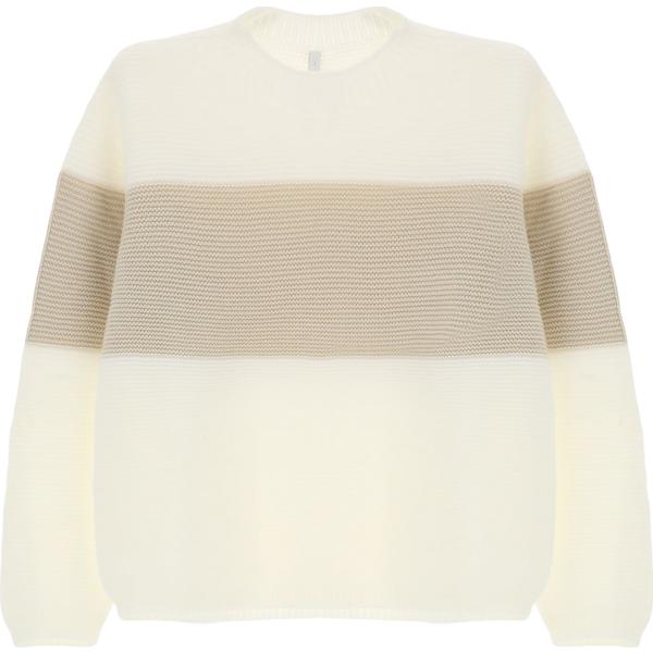 pullovers Imperial bianco a righe