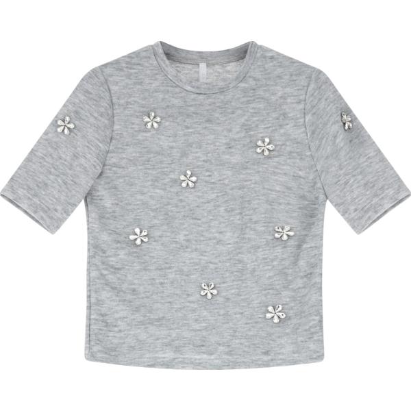maglieria Imperial grigio a fiori