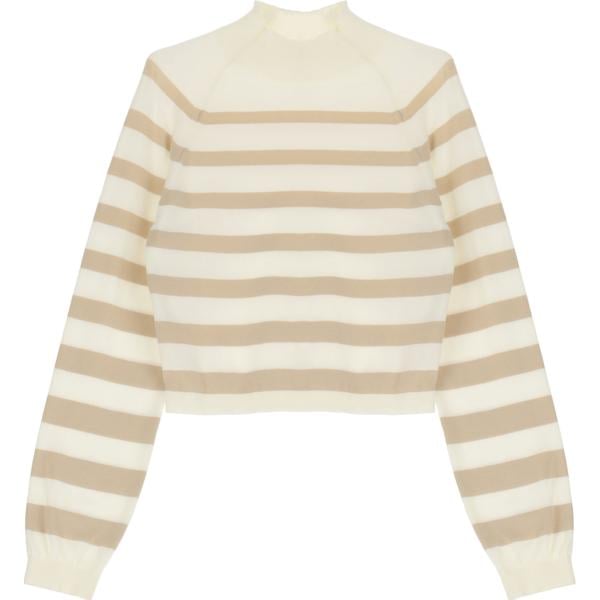pullovers Imperial bianco a righe