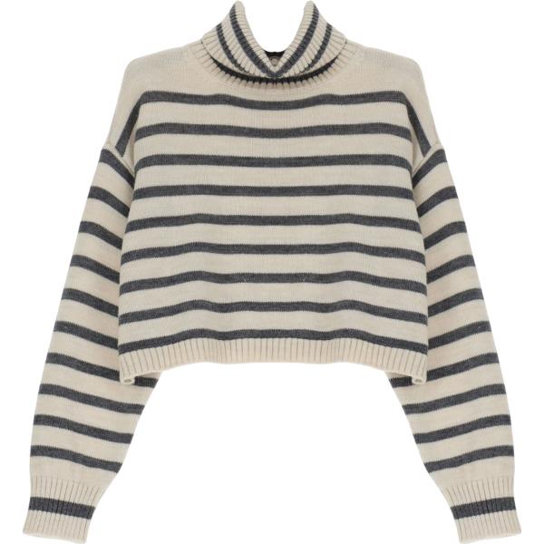 maglieria Imperial grigio a righe