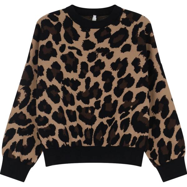 maglieria Imperial marrone animalier
