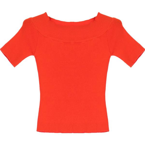 maglieria Imperial rosso tinta unita