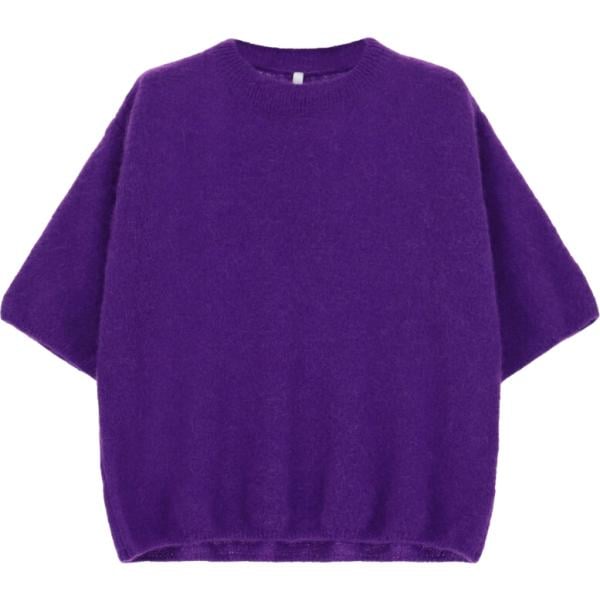 Maglione da donna in viola scuro Imperial
