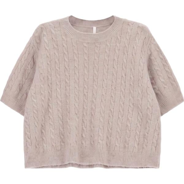 Maglione da donna lavorato a maglia a maniche corte Imperial