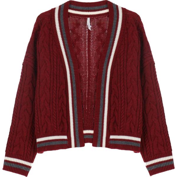 cardigans Imperial rosso a righe
