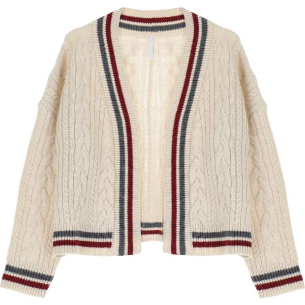 cardigans Imperial bianco a righe