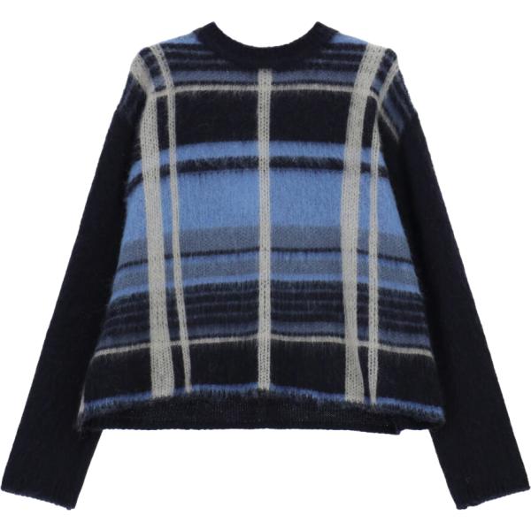 maglieria Imperial nero a quadri