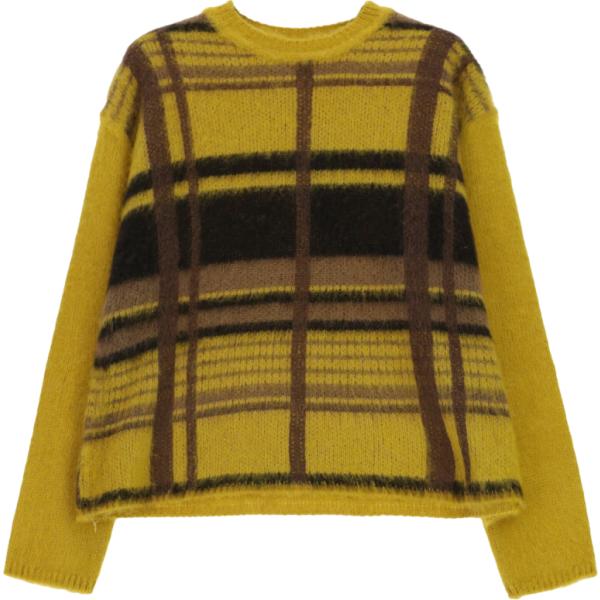 maglieria Imperial marrone a quadri