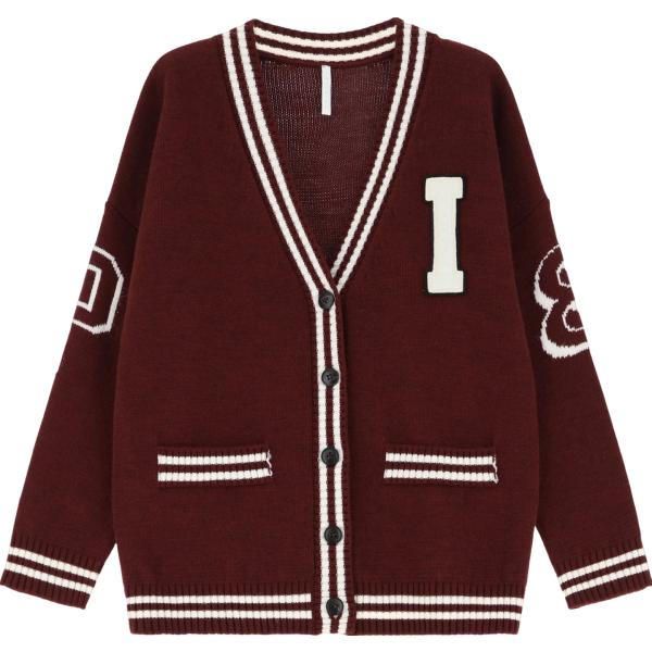 cardigans Imperial marrone a righe