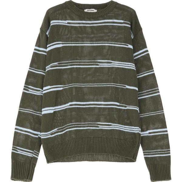 pullovers Imperial verde a righe