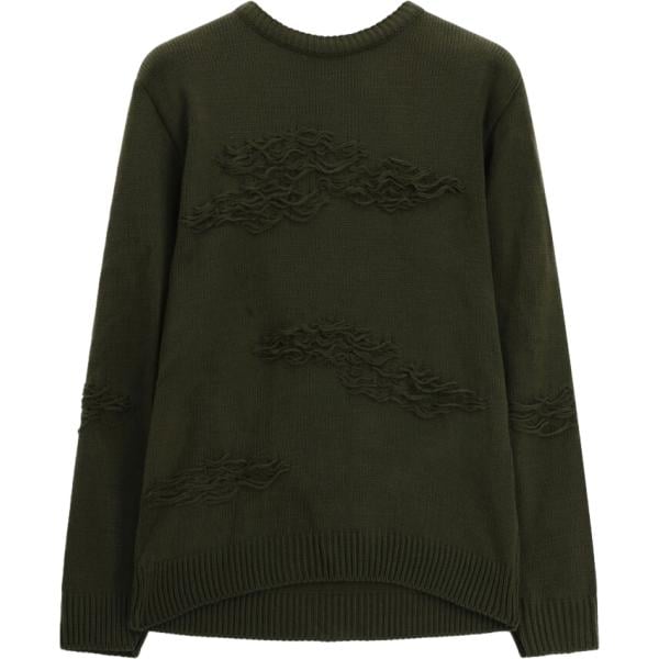 Maglione da uomo in marrone scuro girocollo Imperial