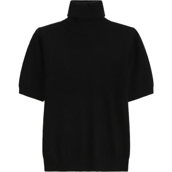 maglieria Imperial nero tinta unita