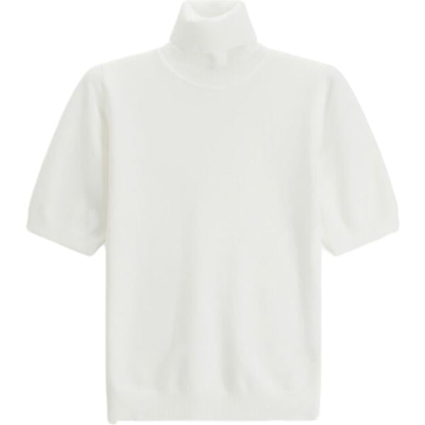 maglieria Imperial bianco tinta unita