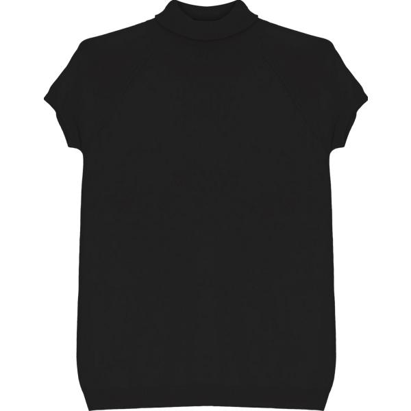 maglieria Imperial nero tinta unita