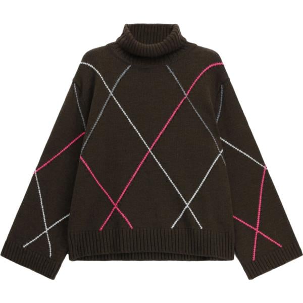 pullovers Imperial marrone con stampe
