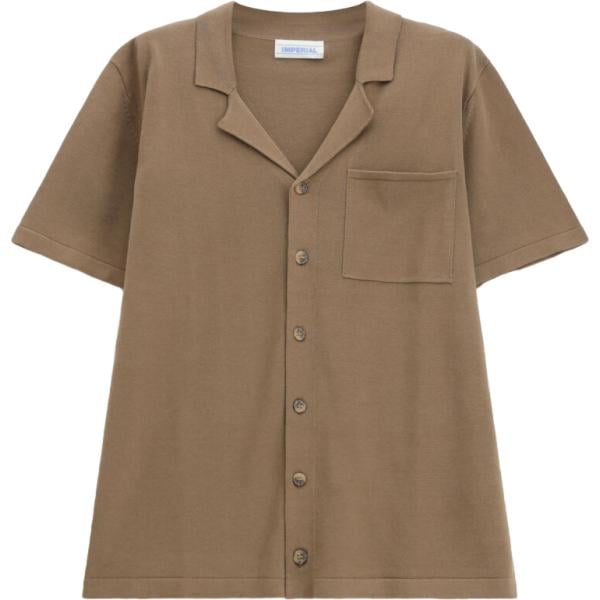camicie a manica corta Imperial marrone