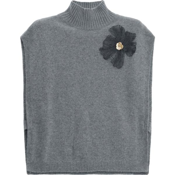 maglieria Imperial grigio a fiori
