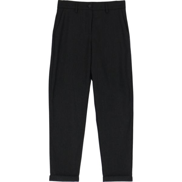 pantaloni capri Imperial nero a righe