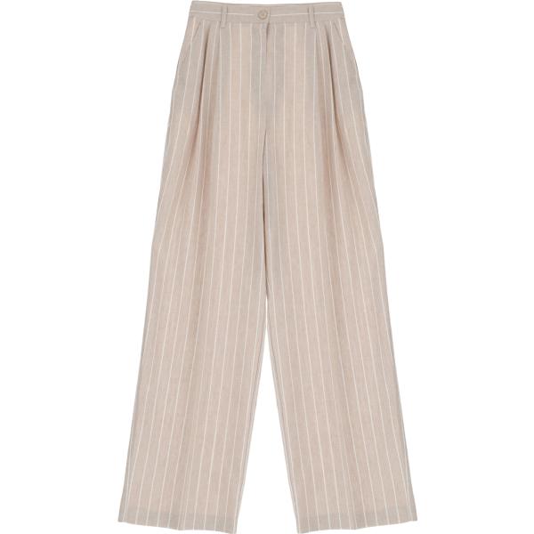 pantaloni a palazzo Imperial marrone