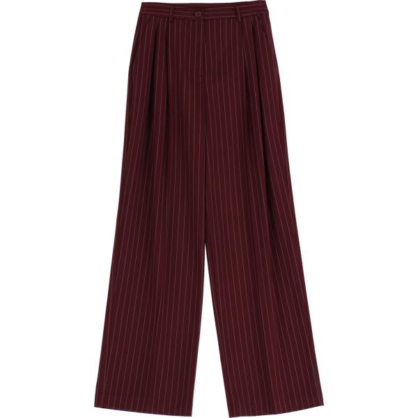 pantaloni a palazzo Imperial marrone