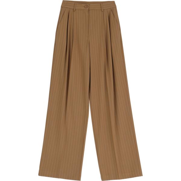 pantaloni a palazzo Imperial marrone