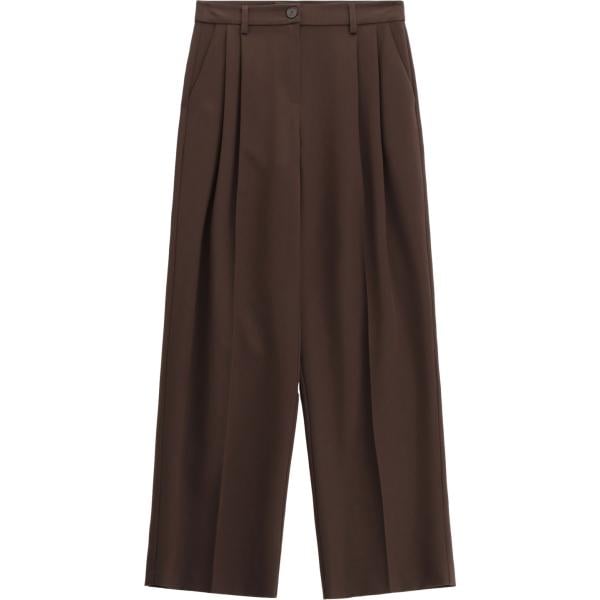 pantaloni a palazzo Imperial marrone