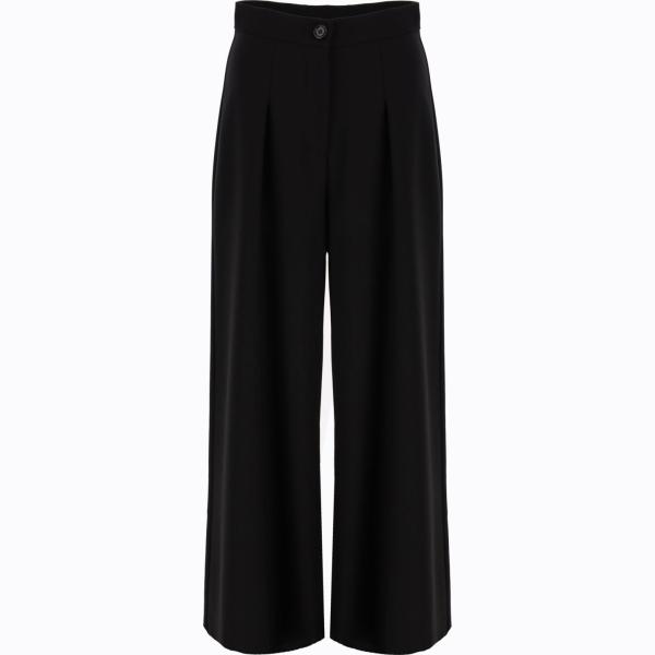 pantaloni Imperial nero tinta unita