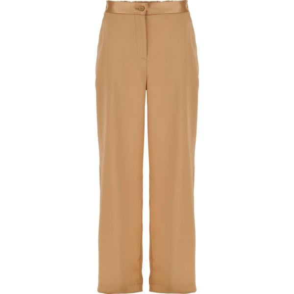 pantaloni Imperial marrone tinta unita