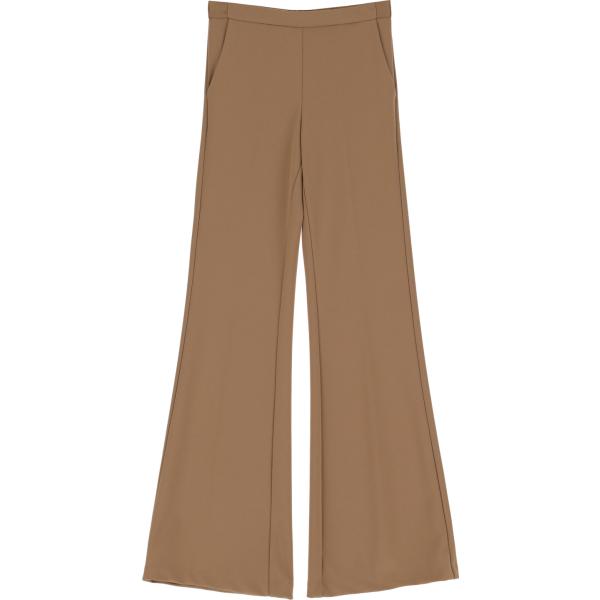 pantaloni Imperial marrone tinta unita