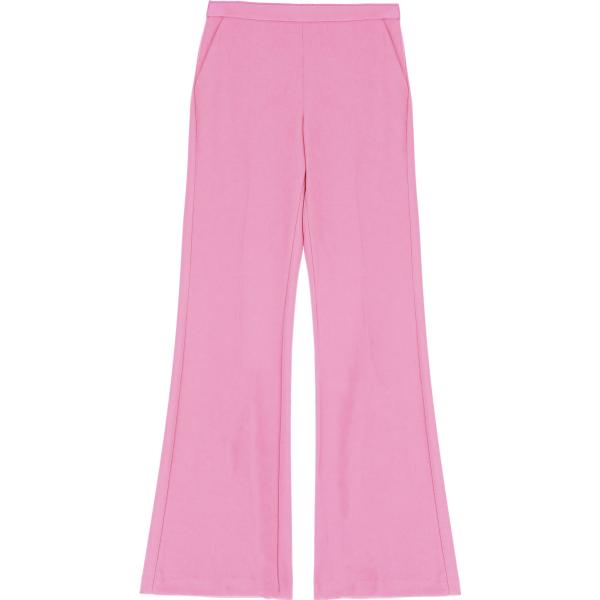 pantaloni Imperial rosa tinta unita