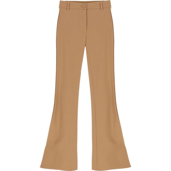 pantaloni Imperial marrone tinta unita