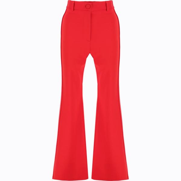 pantaloni Imperial rosso tinta unita