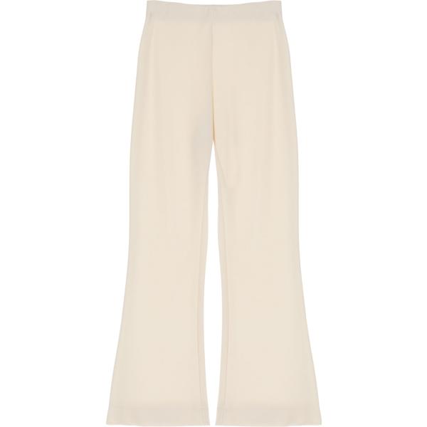 pantaloni capri Imperial bianco tinta unita