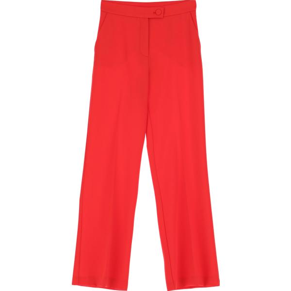 pantaloni Imperial rosso tinta unita
