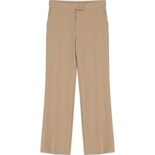 pantaloni Imperial marrone tinta unita