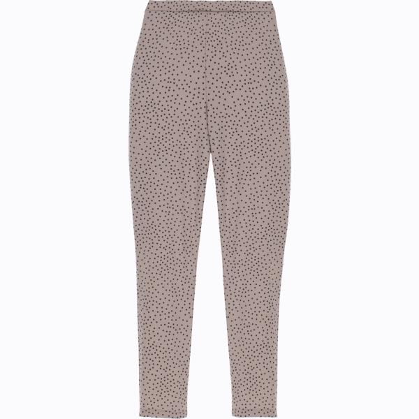 leggings Imperial grigio a pois