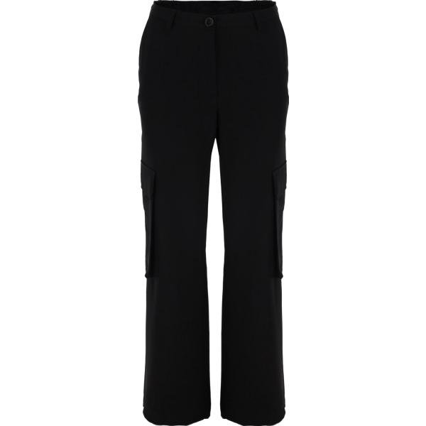 pantaloni a palazzo Imperial nero tinta unita