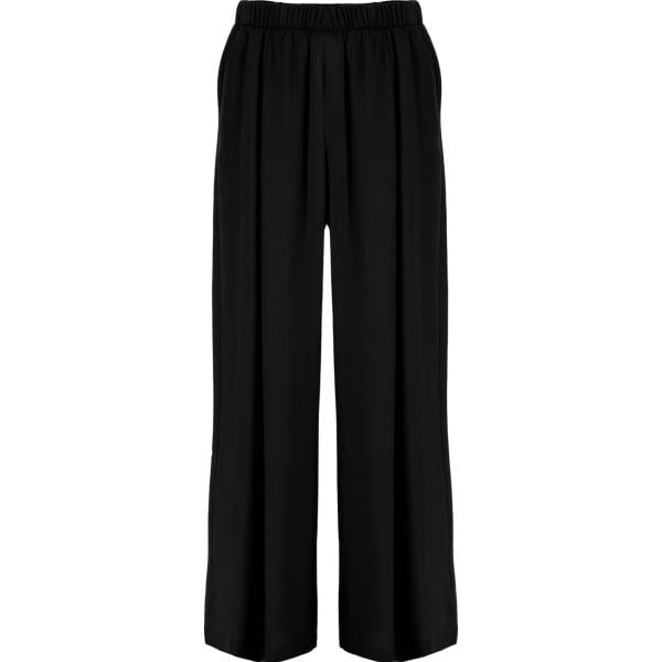 pantaloni a palazzo Imperial nero tinta unita